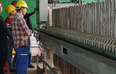 環(huán)保制砂生產(chǎn)線用廂式污泥壓濾機靠譜嗎？