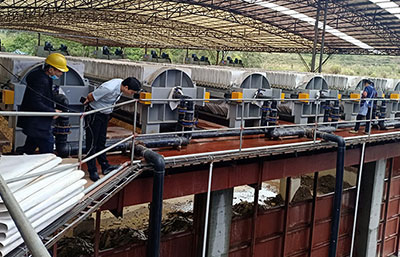 洗砂泥漿壓濾機(jī)常見故障分析