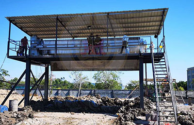 板框污泥壓濾機(jī)機(jī)架變形的解決方法