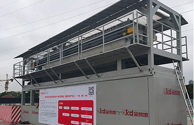 車載移動式壓濾機在河道清淤工程是應(yīng)用