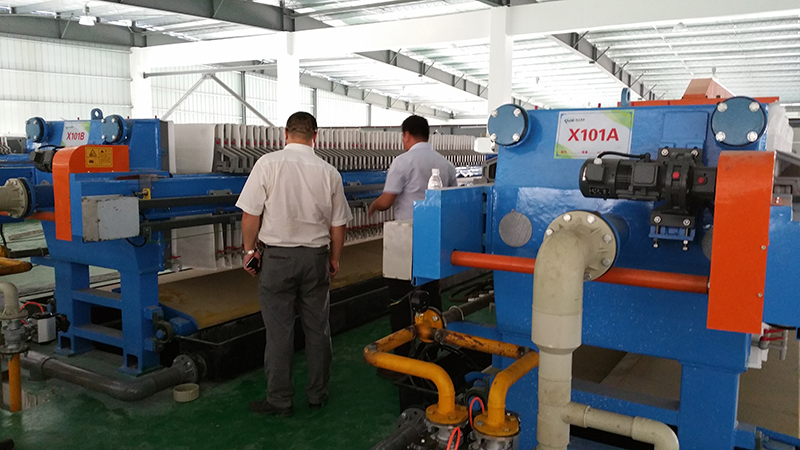 污泥廂式壓濾機(jī)