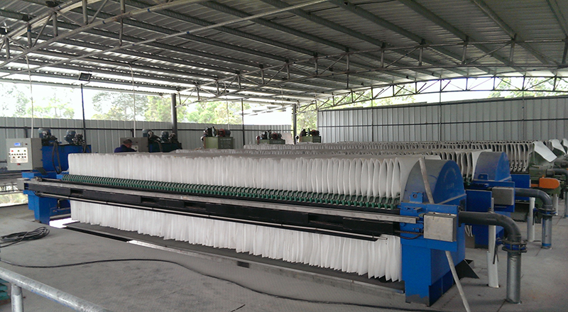 污泥廂式壓濾機(jī)